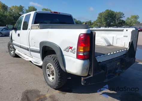 2001 Chevrolet Silverado 2500Hd Ls from USA, damaged, VIN 1GCHK29G71E230857